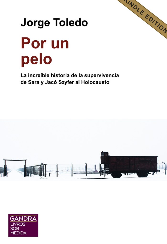 Cover of the Spanish e-book Por un pelo